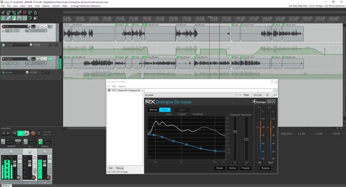 Izotope Rx With Reaper